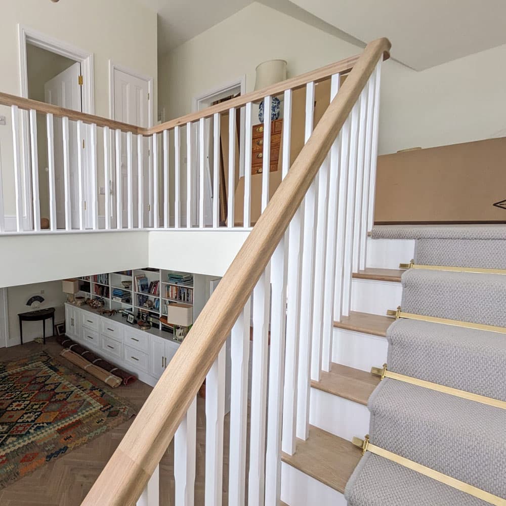 Staircase detail photo