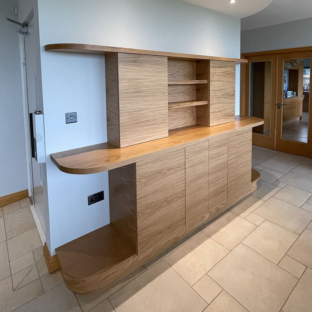 Bespoke storage unit by Devon Joinery